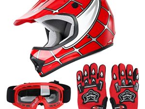 SLMOTO Dot Youth Enfants Casque Motocross Offroad