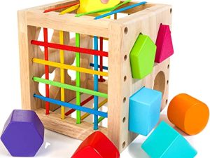 HELLOWOOD Jouets Montessori pour 1 an