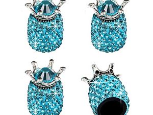 JUSTTOP Lot de 4 bouchons de valve