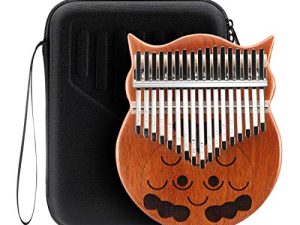 JeuRon 17 Touches Acajou Kalimba Pouce Piano