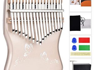 ALAUTRY Kalimba Thumb Piano 17 Touches