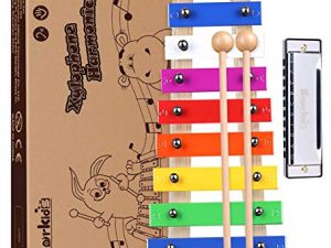 Smarkids Xylophone en bois pour enfants et