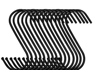 Lot de 30 crochets en S noirs