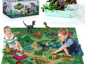 TEMI Jouets dinosaures pour enfants de 3