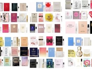 Ensemble d'échantillons de parfums pour femmes -