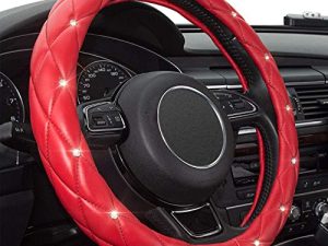 Xizopucy Couvre Volant Rouge