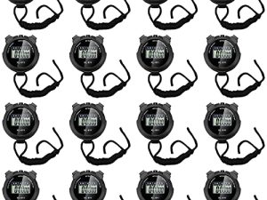 TOODOO 16 Pièces Chronomètre Numérique Minuterie Multifonction