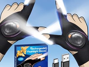 Gants de lampe de poche LED pour