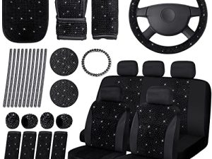 34 Pièces Bling Velours Tissu Housses de
