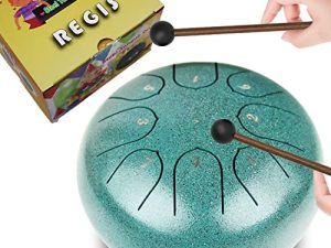 REGIS Alloy Steel Tongue Drum 8 Notes