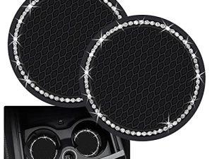 2PCS Bling Car Cup Coaster