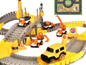 Jouets de construction voitures piste de course