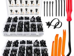 GOOACC Lot de 480 clips de fixation