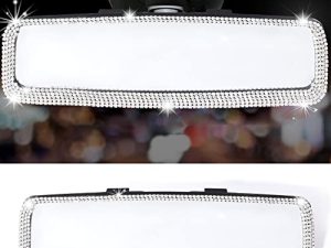 LivTee Rétroviseur de voiture Bling