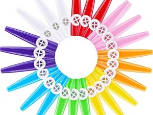 Blulu 24 pièces Kazoos en plastique 8