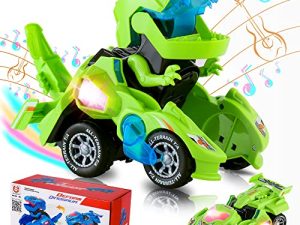 Transformer les jouets de voiture de dinosaure