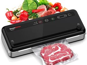 Bonsenkitchen Machine à sceller sous vide pour