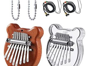 VILLPORT Mini Kalimba Thumb Piano 8 Touches
