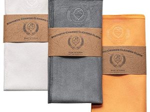 MI&VI Chamois Synthétique Microfibre Chiffon de Nettoyage