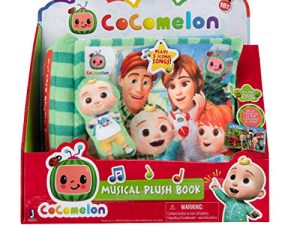 CoComelon Nursery Rhyme Singing Time Plush Book