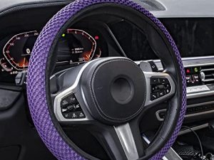 Amiss Housse de volant élastique élastique pour