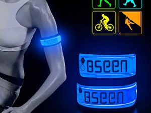 BSEEN Brassard LED Bracelets Slap LED