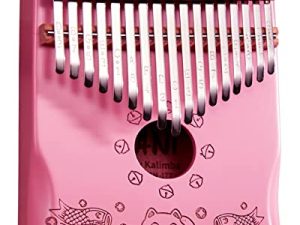 Kalimba Thumb Piano 17 Touches avec Notes