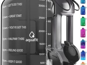 AQUAFIT Bouteille d'eau de 1 gallon avec