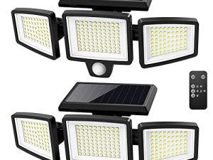 Lampes solaires d'extérieur Tuffenough 2500LM 210 LED