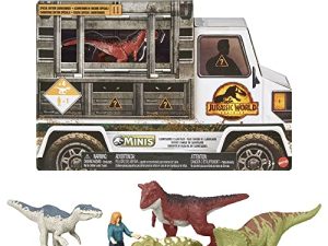 Jurassic World Dominion Carnotaurus Clash Multipack avec