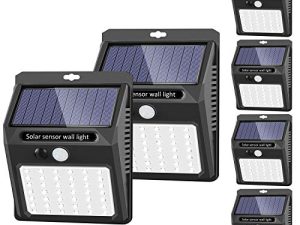 SEZAC Lampes solaires d'extérieur [lot de 6/3