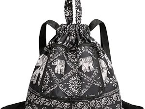 KITENROM Sac à Dos à Cordon Éléphant