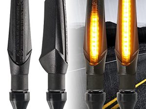 Evermotor 4 Pièces Universel Mini LED Clignotants