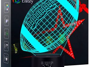Lampe 3D Football Illusion Optique Veilleuse