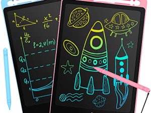 Lot de 2 tablettes d'écriture LCD