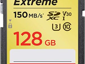 Carte mémoire SanDisk Extreme SDXC UHS-I 128