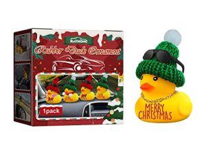 Ornement de canard en caoutchouc pour voiture
