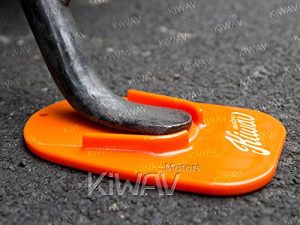 KiWAV Moto Motocross Kickstand pad support orange