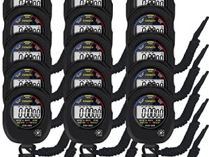 Chronomètre de sport électronique multifonction numérique