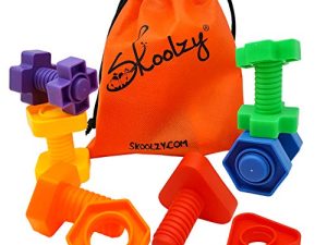 Skoolzy Jumbo Nuts and Bolts Jouets pour