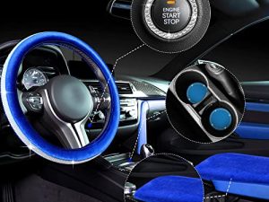 5 Pièces Bling Accessoires de Voiture Ensemble