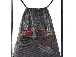 Sac à cordon en maille
