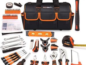 REXBETI Kit d'outils Premium 219 pièces avec