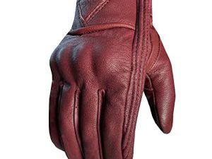 Gants de moto de rue en cuir