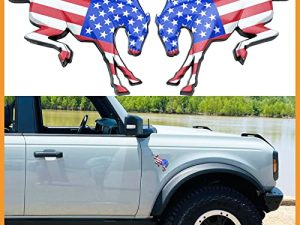 Autocollants Emblèmes pour Ford Bronco 2021 2022