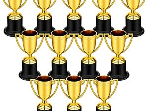 Lot de 48 trophées d'or Coupe 3