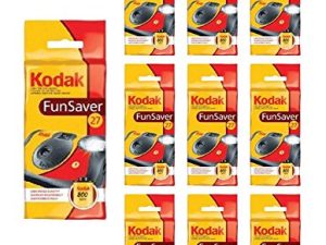 10x Kodak Appareil Photo Jetable FunSaver Flash