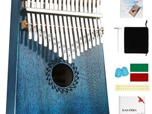 FLSEPAMB Kalimba Piano à pouce 17 touches