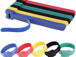 Attaches de câble réutilisables 120PCS Organisateur de