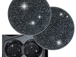 JOFUGOC Bling Car Cup Holder Coaster